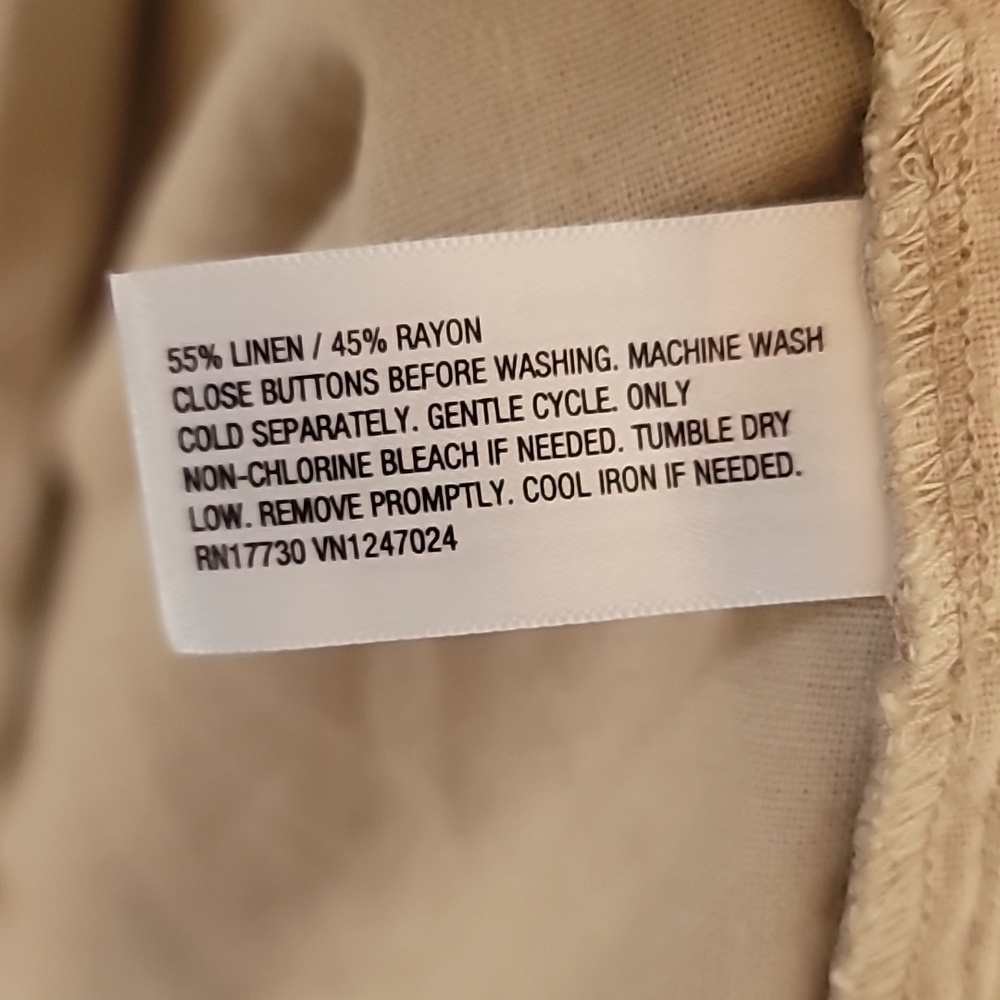 A New Day Linen Blend Spring Coat - Picture 4 of 6